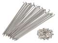 GPO 17" Speichen-Set inkl. Nippel (2.9 x 188 mm) Inox GPO 17" Speichen-Set inkl. Nippel (2.9 x 188 mm) Inox