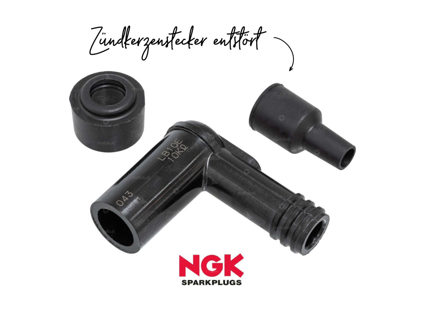 NGK Zündkerzenstecker 10 kΩ (entstört) LB10E NGK Zündkerzenstecker 10 kΩ (entstört) LB10E