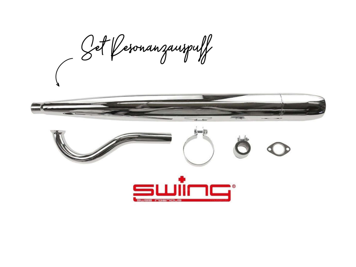 Set Auspuff Resonanz Ø 28 / 70 mm Puch Maxi / Puch X30 Sport Set Auspuff Resonanz Ø 28 / 70 mm Puch Maxi / Puch X30 Sport