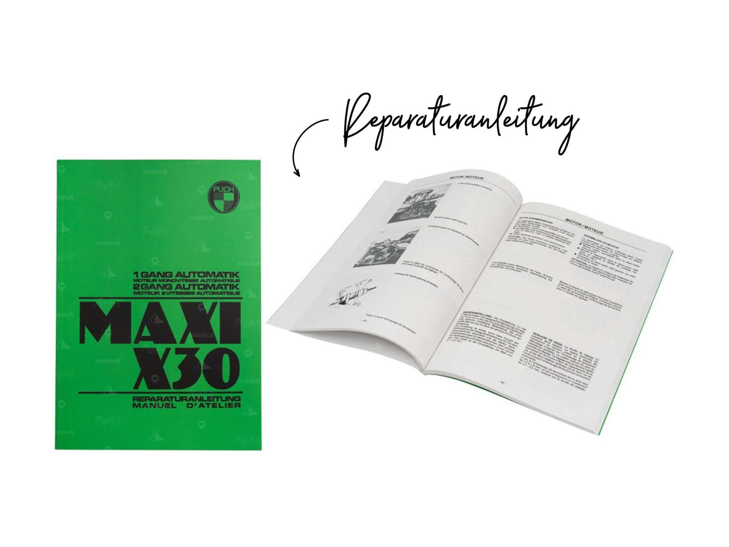Reparaturanleitung Puch Maxi 1-Gang Automatik Reparaturanleitung Puch Maxi 1-Gang Automatik