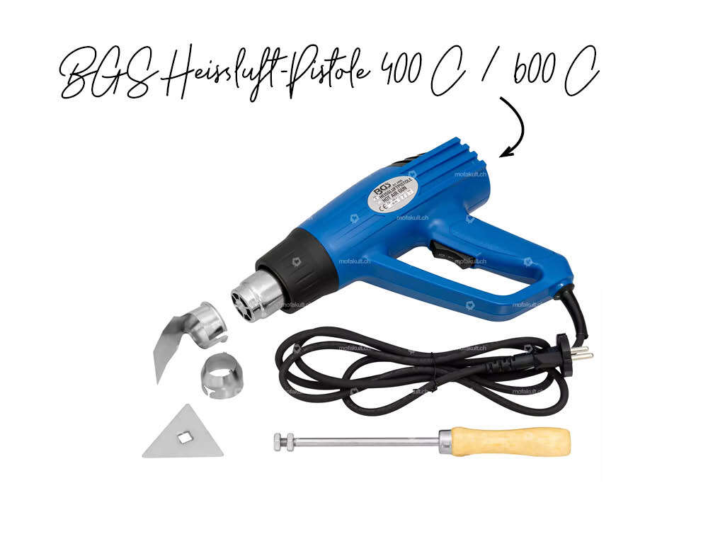 BGS Heissluft-Pistole 400 - 600 Grad BGS Heissluft-Pistole 400 - 600 Grad