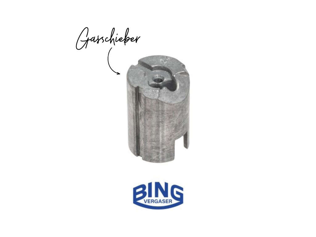Gasschieber Bing SRE original (Nr. 24) Gasschieber Bing SRE original (Nr. 24)