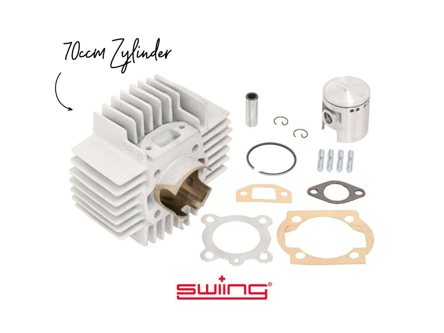 swiing (45mm, 70ccm) Zylinder CH12 getarnt | Puch swiing (45mm, 70ccm) Zylinder CH12 getarnt | Puch