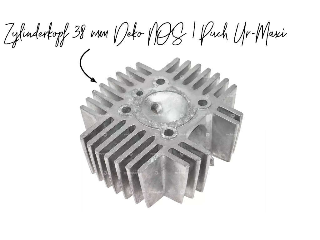 Zylinderkopf 38 mm Deko NOS Puch Ur-Maxi Zylinderkopf 38 mm Deko NOS Puch Ur-Maxi