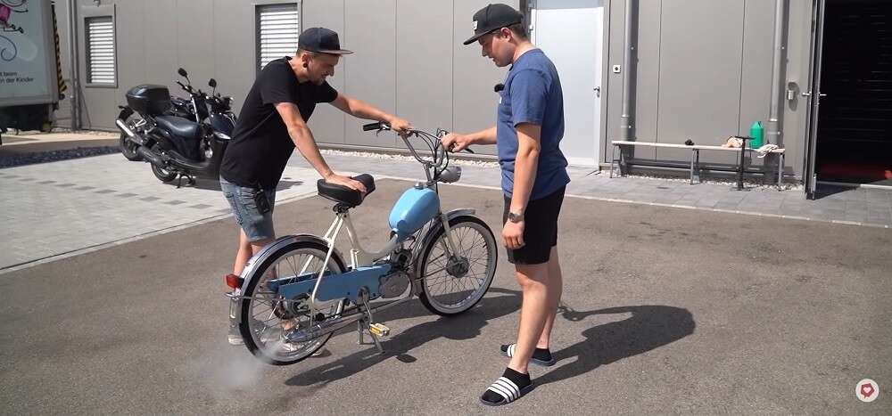 Kolbenklemmer am Mofa Kolbenklemmer am Mofa