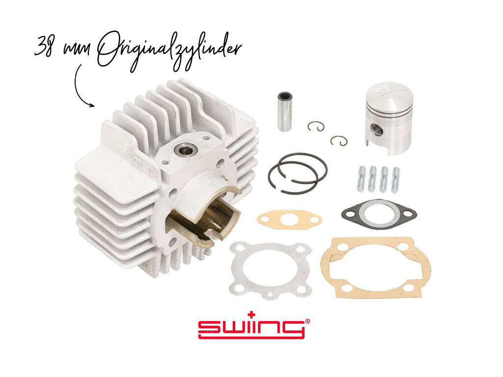 swiing® revival 38 mm Original Zylinder 1.6 PS | Puch swiing® revival 38 mm Original Zylinder 1.6 PS | Puch