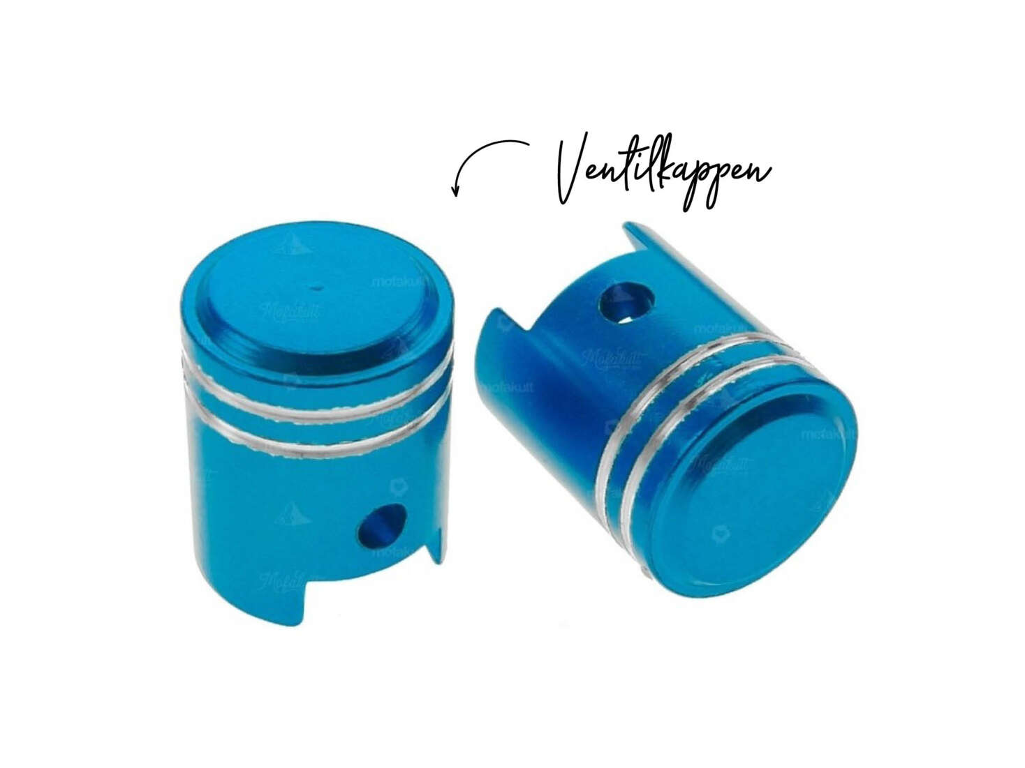 Ventilkappen Kolben blau Ventilkappen Kolben blau