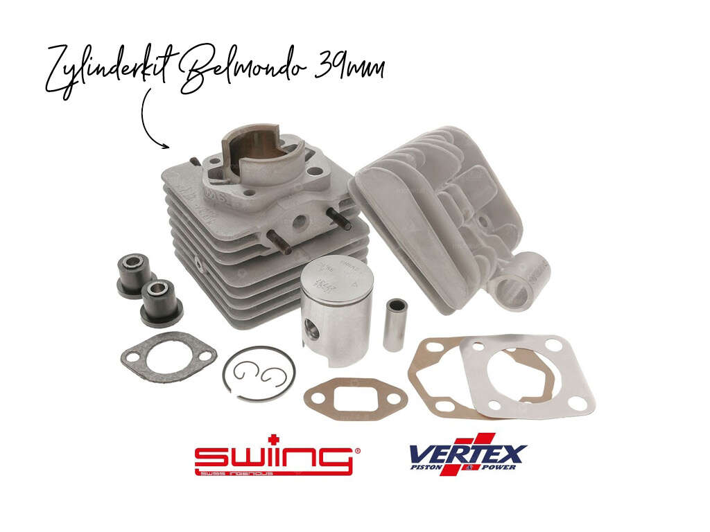 swiing® ingenious Zylinderkit 39 mm original | Zündapp Belmondo (Typ 247) swiing® ingenious Zylinderkit 39 mm original | Zündapp Belmondo (Typ 247)