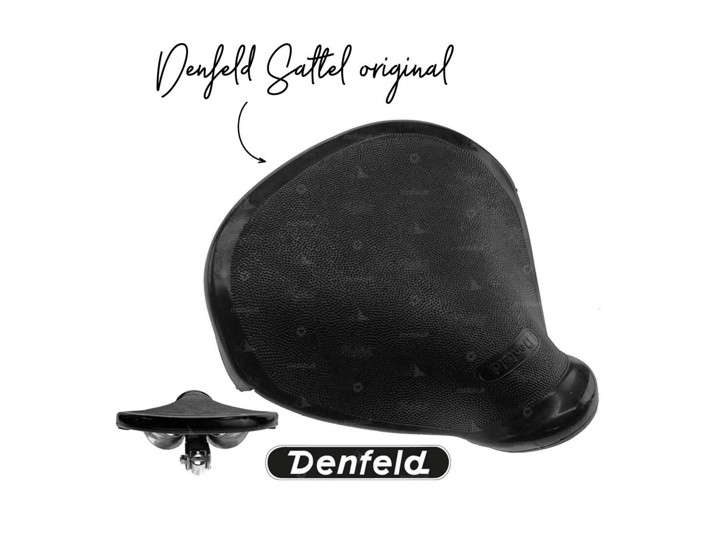 Sattel Denfeld schwarz original Sattel Denfeld schwarz original