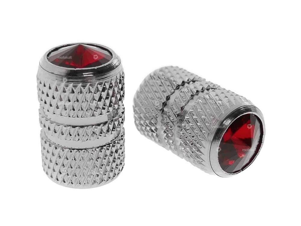 Ventilkappen Diamond rot Carousel Image 1