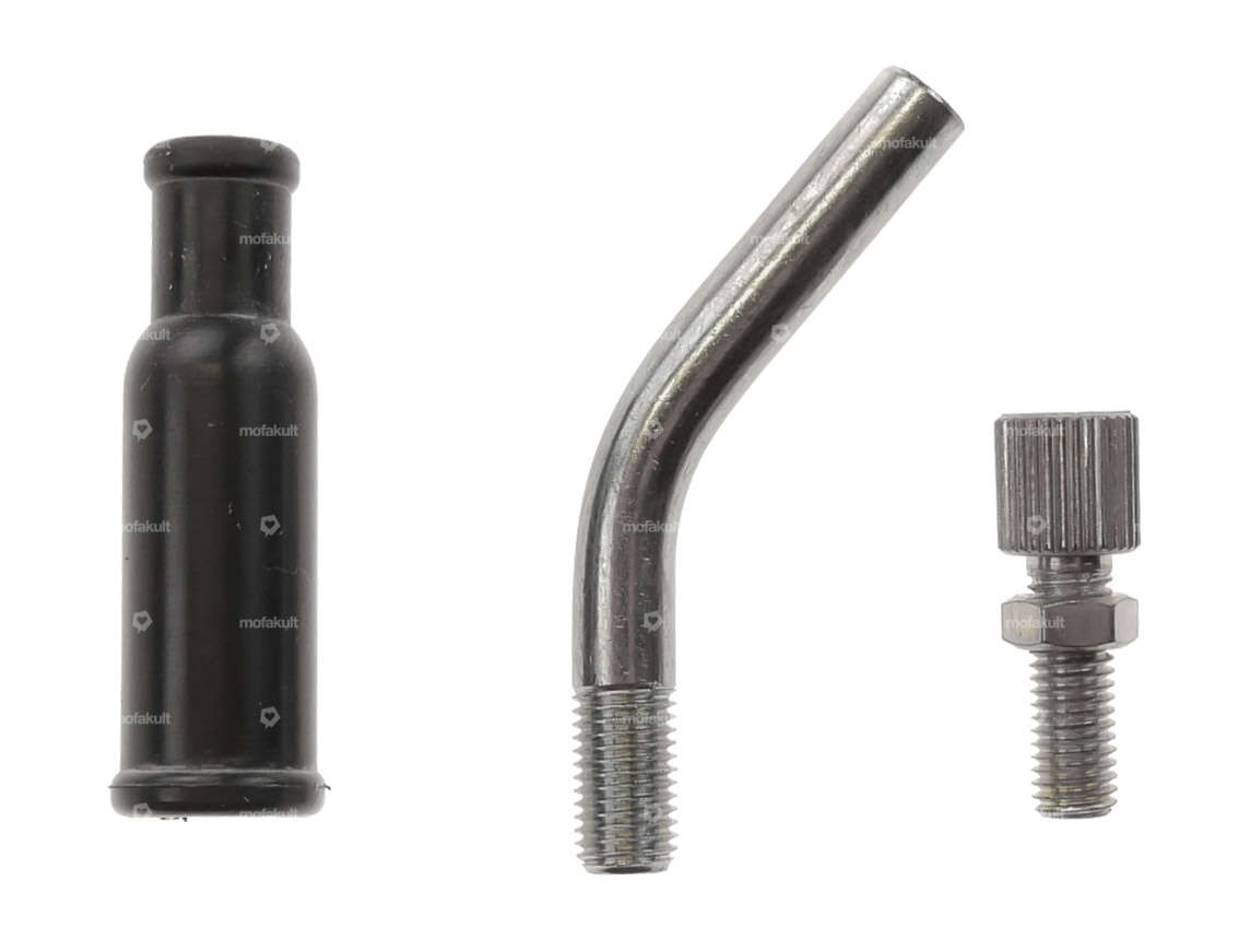 Dell'Orto 40° Vergaser-Rohrbogen-Set M6x0.75 Carousel Image 1