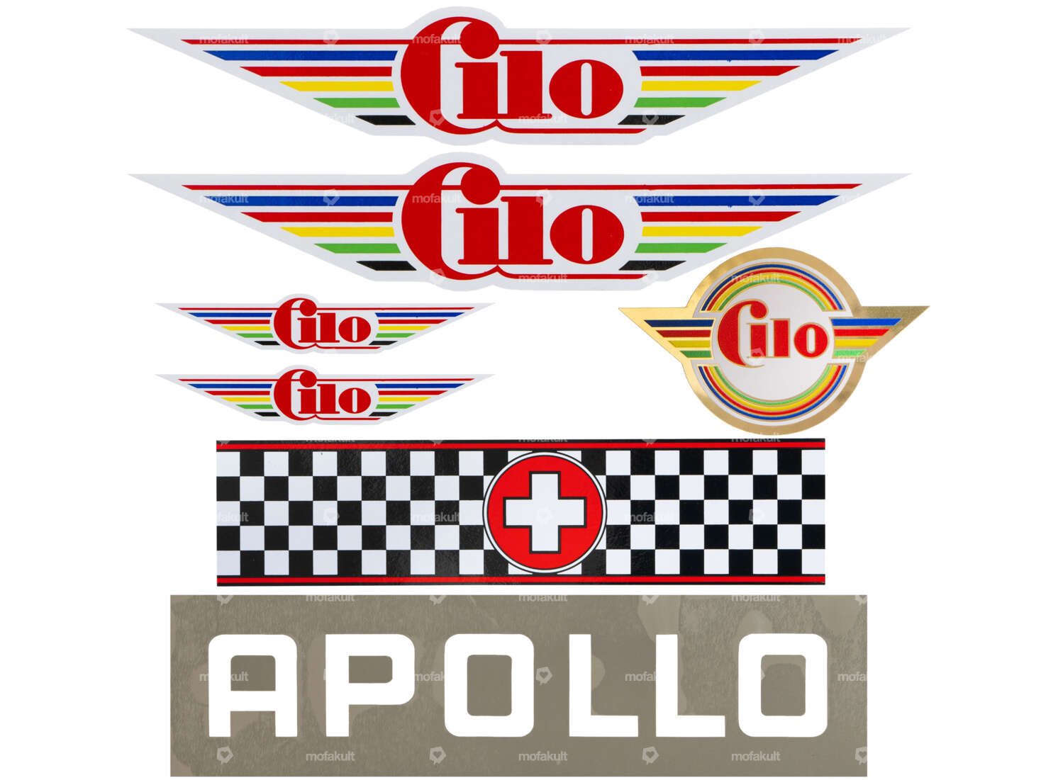 swiing® revival sticker set | Cilo Apollo (1969 - 71) Carousel Image 1