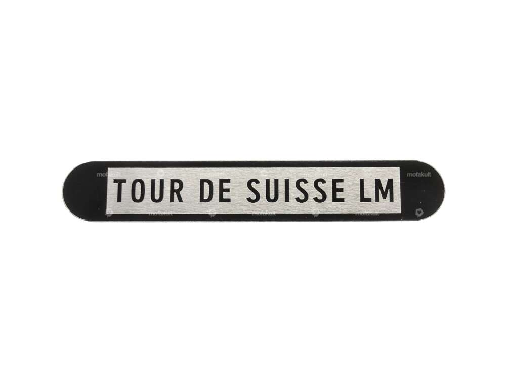 Typenschild | TOUR DE SUISSE LM Carousel Image 1