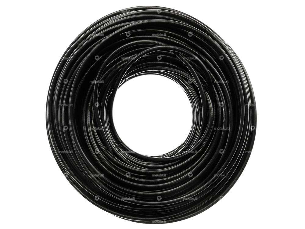 Kabelhülle Ø 5 mm schwarz (50 Meter Rolle) PTFE-Innenhülle Carousel Image 1