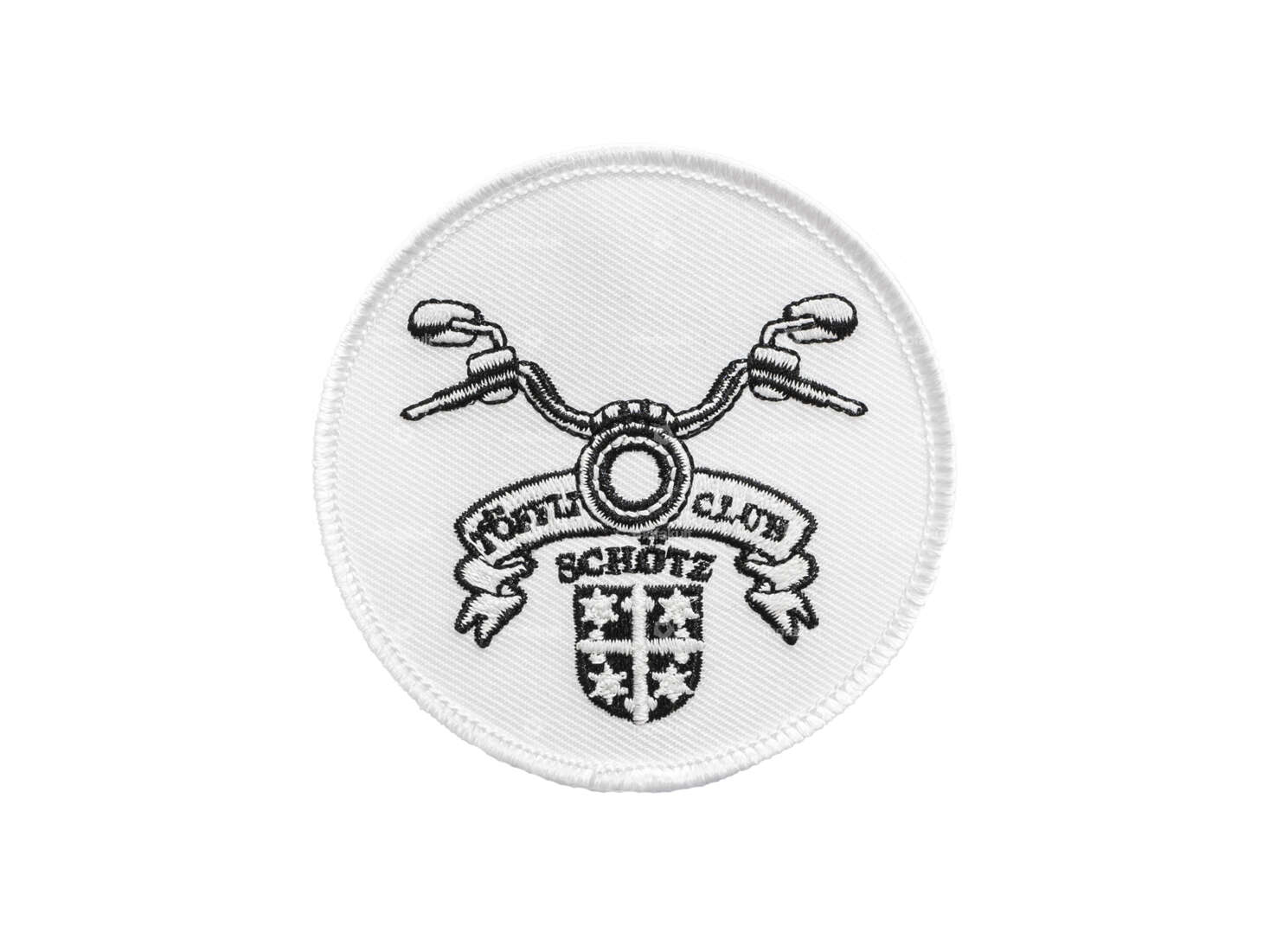 Gang Patch "Töffliclub Schötz" Ø 75 mm Carousel Image 1