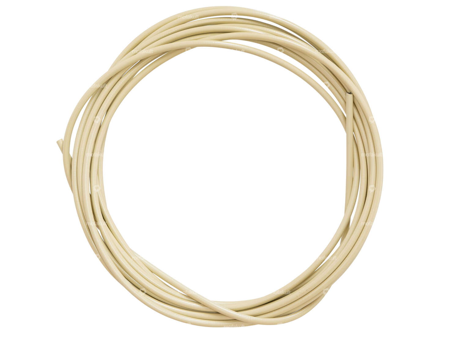 Kabelhülle Ø 5 mm creme (6 Meter Rolle) PTFE-gefettet Carousel Image 1