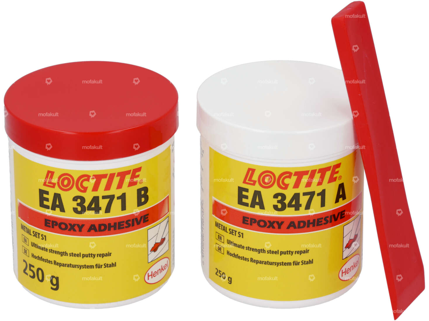 Loctite EA 3471 Flüssigmetall 2x 250 g Carousel Image 1