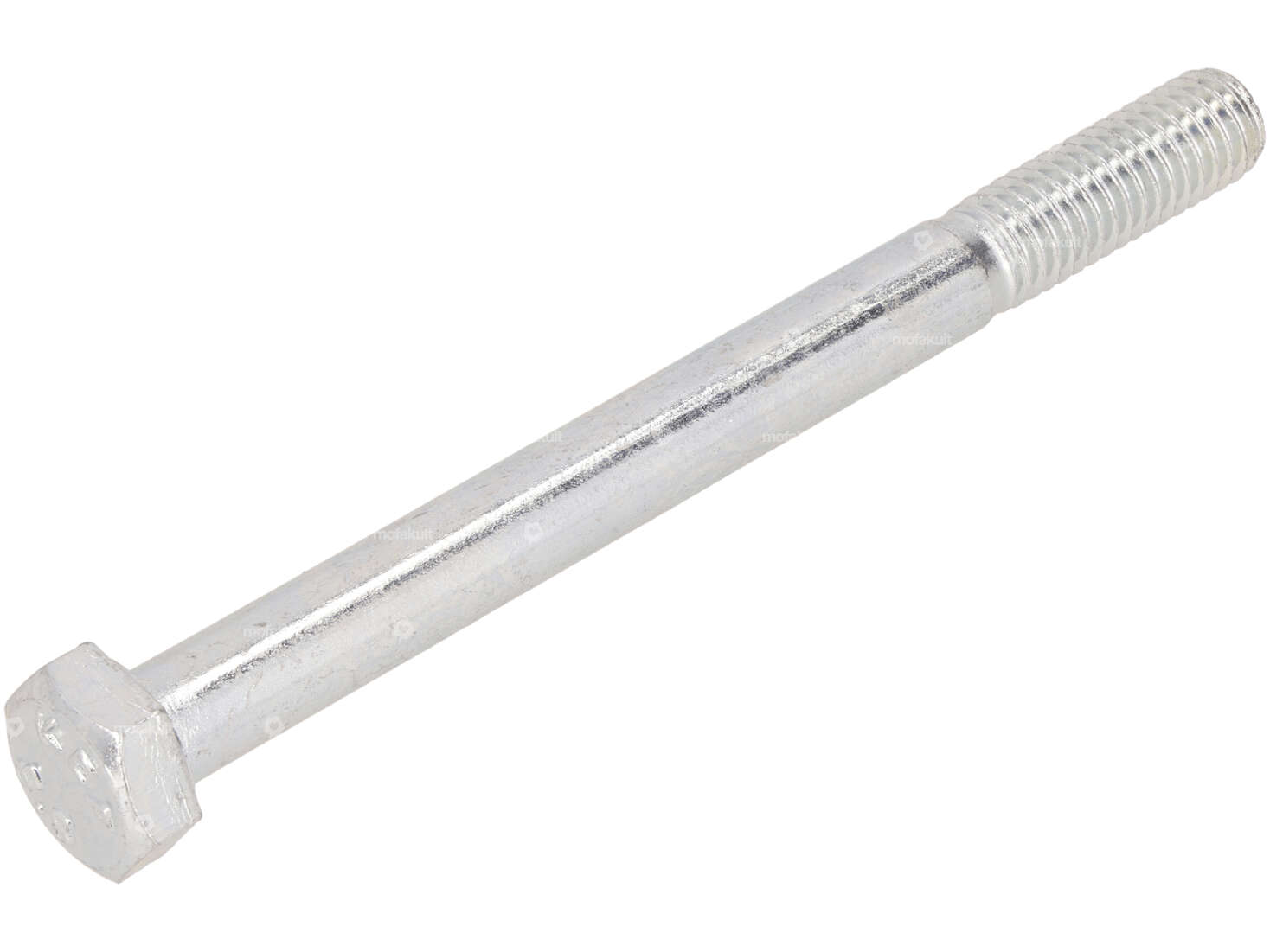 M8x90 hexagon head screw with galvanized shank Carousel Image 1