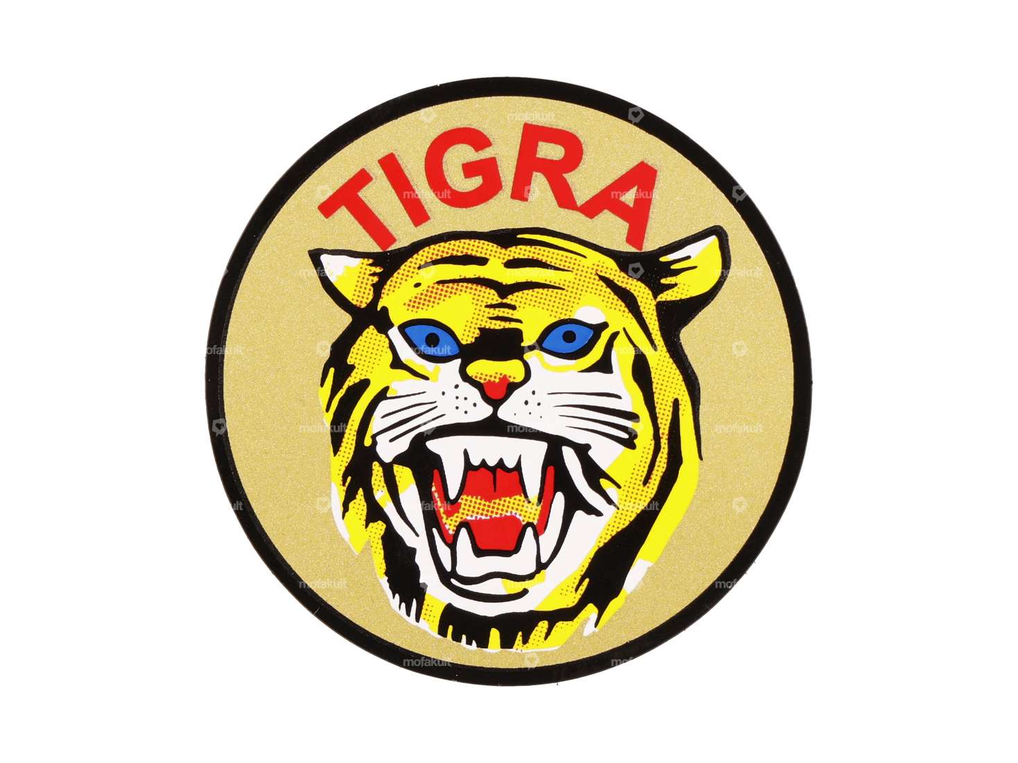 swiing® revival Aufkleber «TIGRA» Wappen Ø 44 mm | Tigra Pionier Carousel Image 1