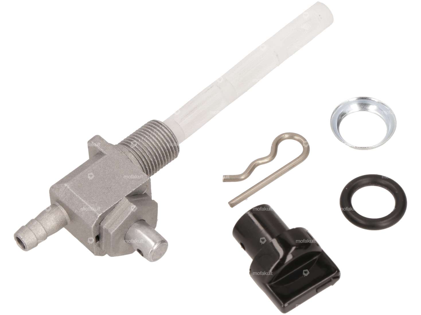 OMG Benzinhahn senkrecht M12x1 mit Drehknopf (zum Einschrauben) unten abgehend Carousel Image 3