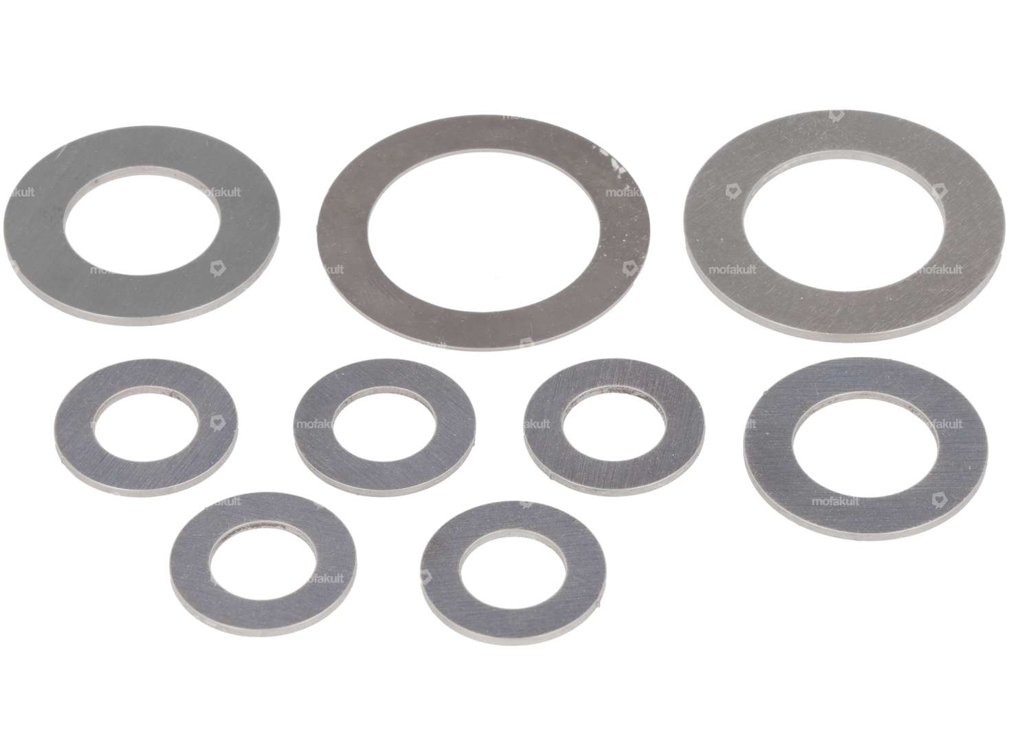 Polini Passcheiben-Set Vario Getriebe | Piaggio Ciao, SI, Bravo, Boxer Carousel Image 1