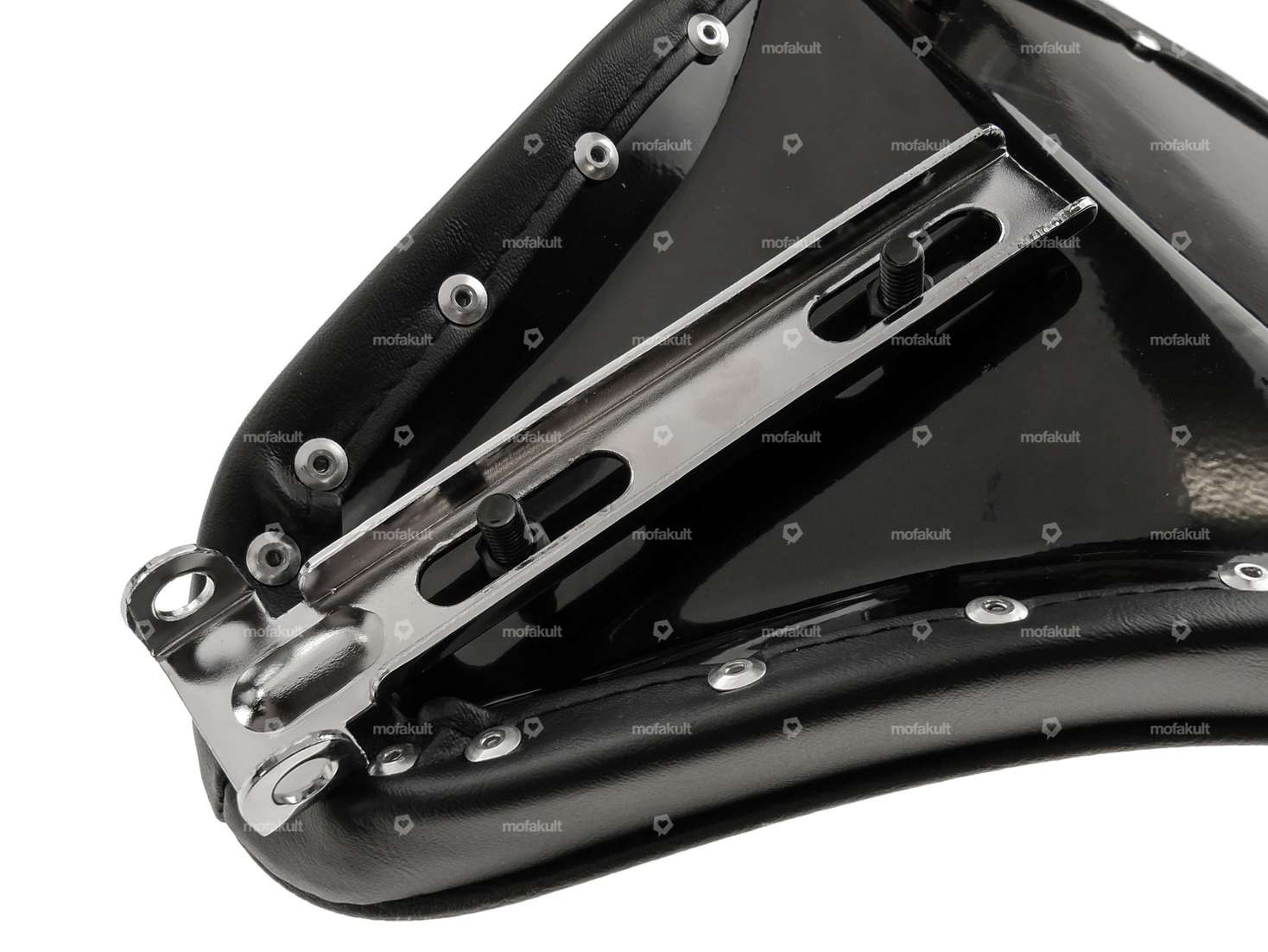 Sattel «Tuck & Roll» uni braun Carousel Image 7