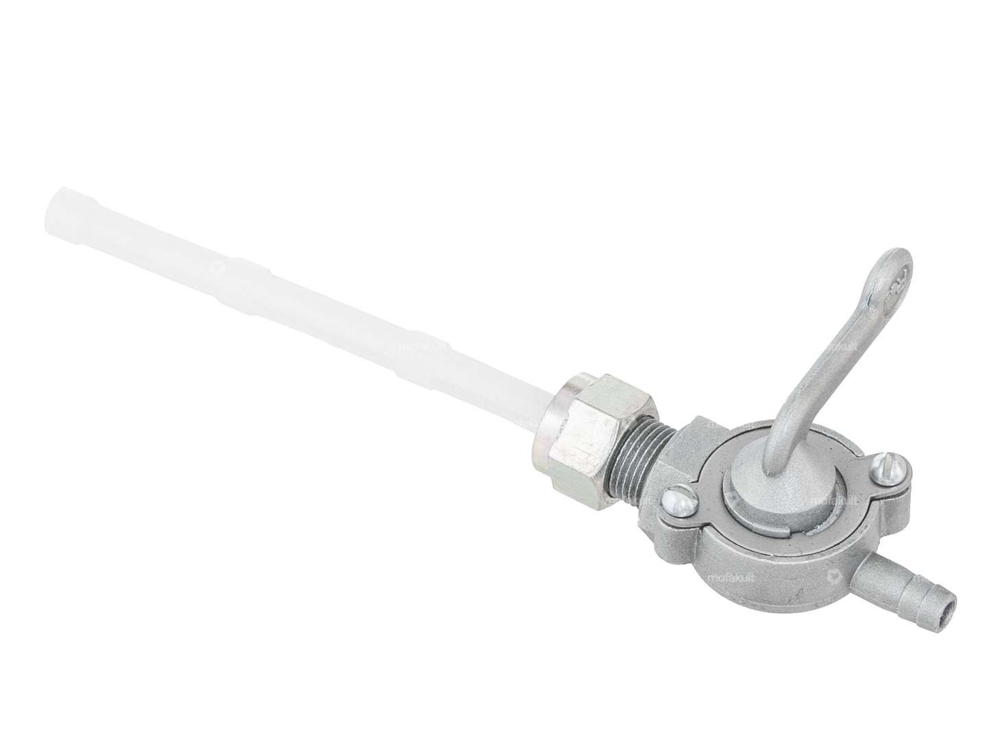 OMG Benzinhahn senkrecht M12x1 beschriftet (mit Überwurfmutter) nach unten abgehend Carousel Image 2