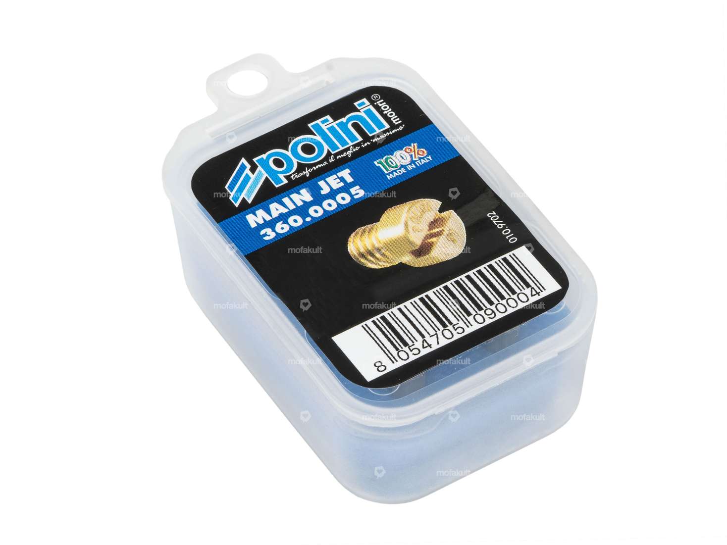 Polini Düsen-Set Hauptdüsen (100 - 109) Dell'Orto PHBG, SHA Carousel Image 3