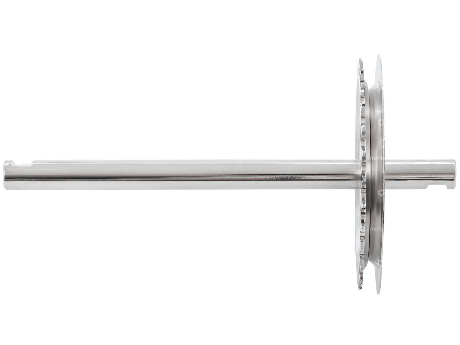 GPO pedal axle 28 T. keyway chrome | Piaggio Ciao Carousel Image 3