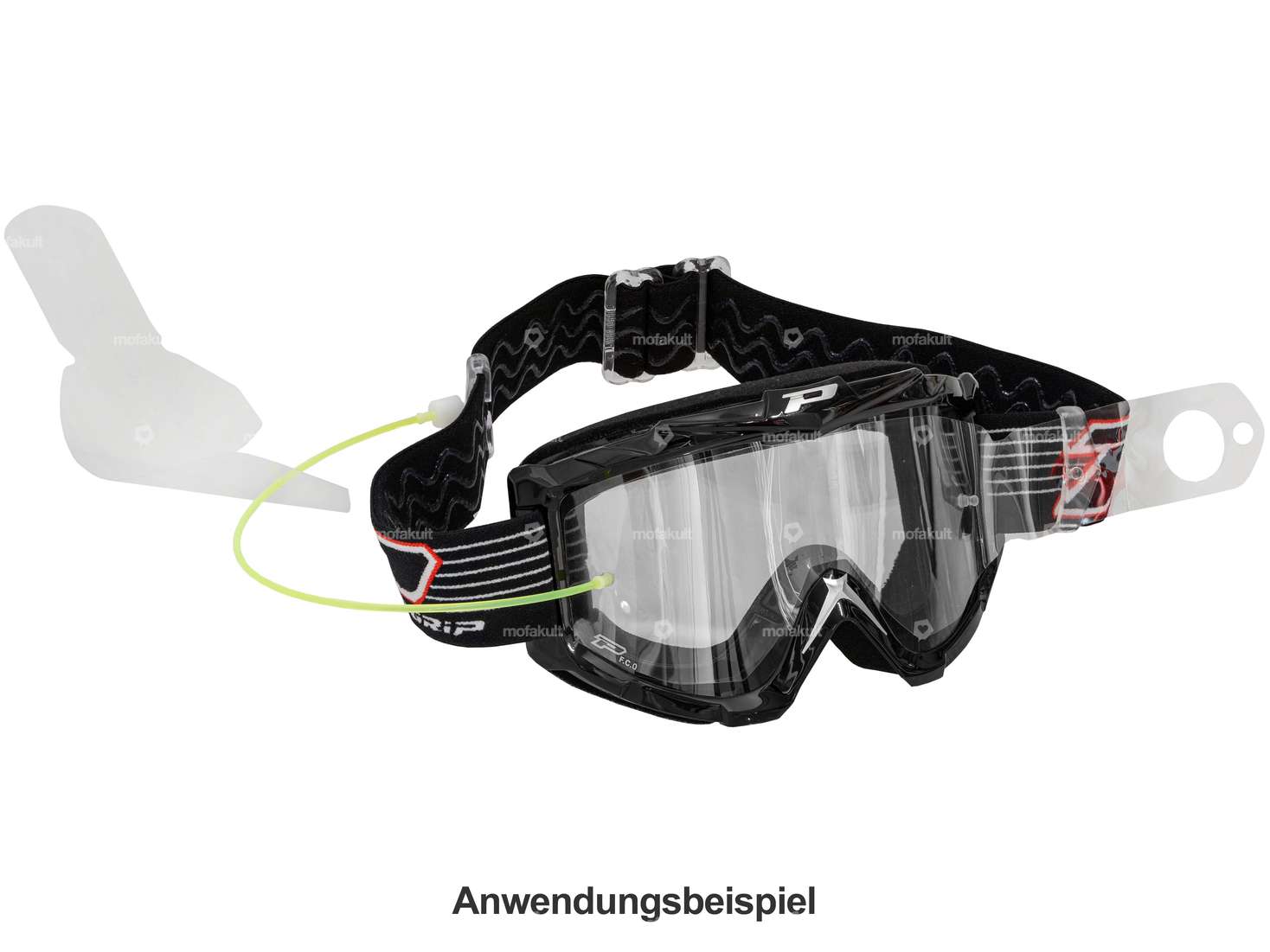 ProGrip Ersatzfaden mit Aufhängung zu Green-System Crossbrille Carousel Image 3