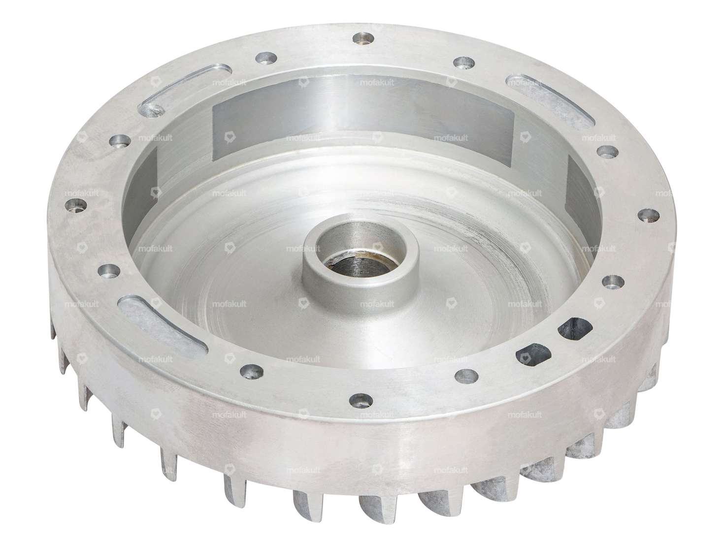 GPO flywheel 1300 g rotary valve shaft electronic ignition | Piaggio Ciao, SI, Bravo, Boxer Carousel Image 2