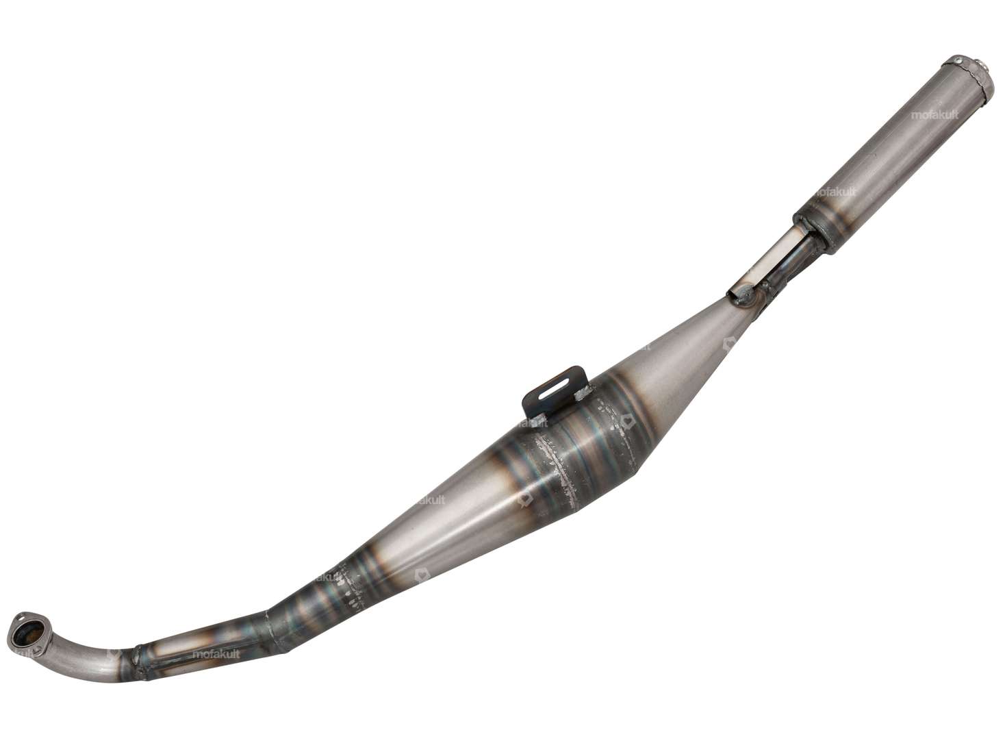 HOMOET Auspuff P6 Spezial (längeres Mittelstück) | Puch Carousel Image 1