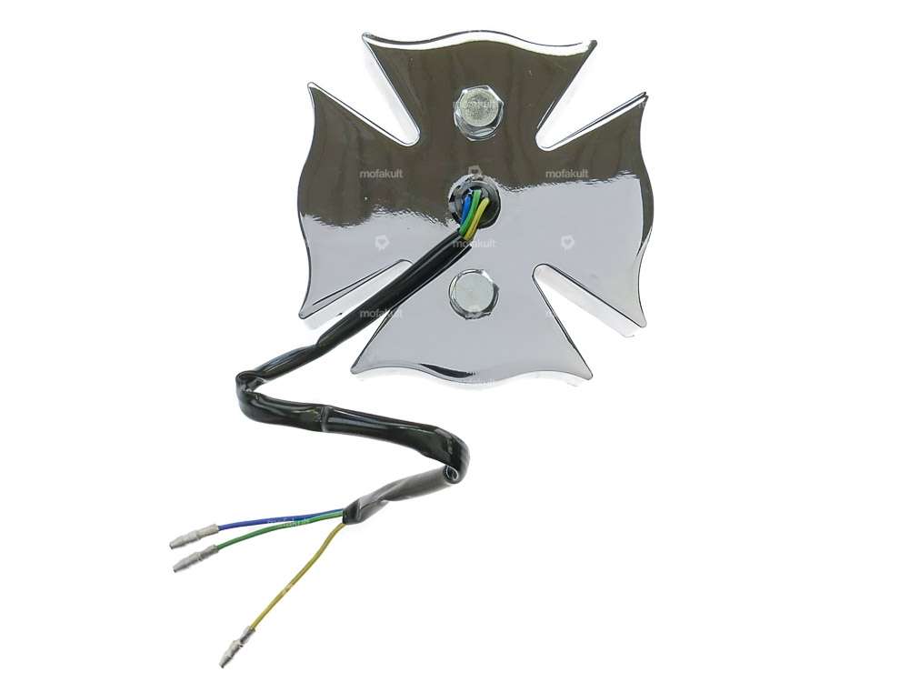 GPO Rücklicht «Arizona» Chrom / weiss Carousel Image 2