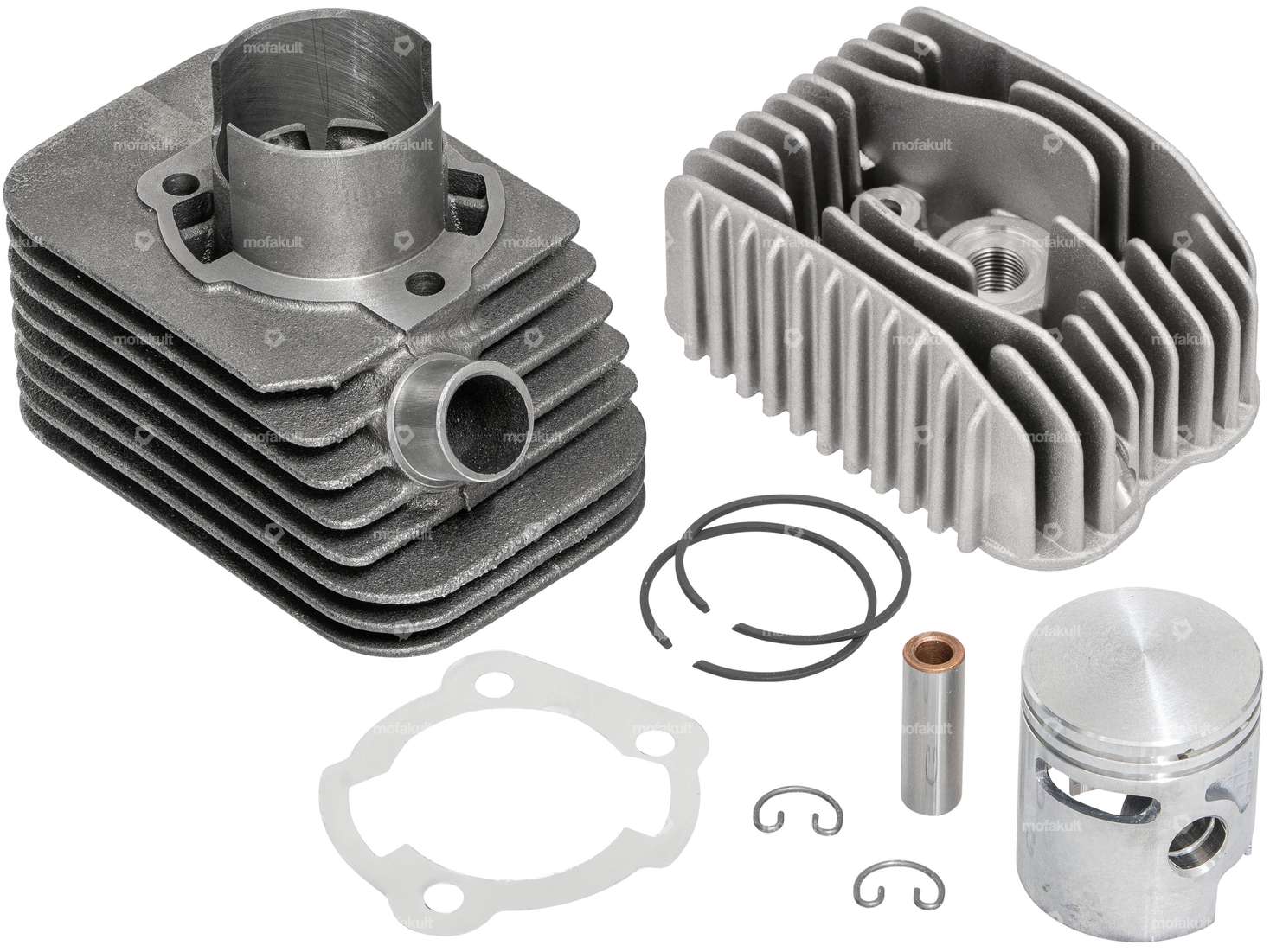 Polini 43 mm cylinder kit incl. head 12 mm KoBo | Piaggio Ciao, Bravo, Boxer Carousel Image 1