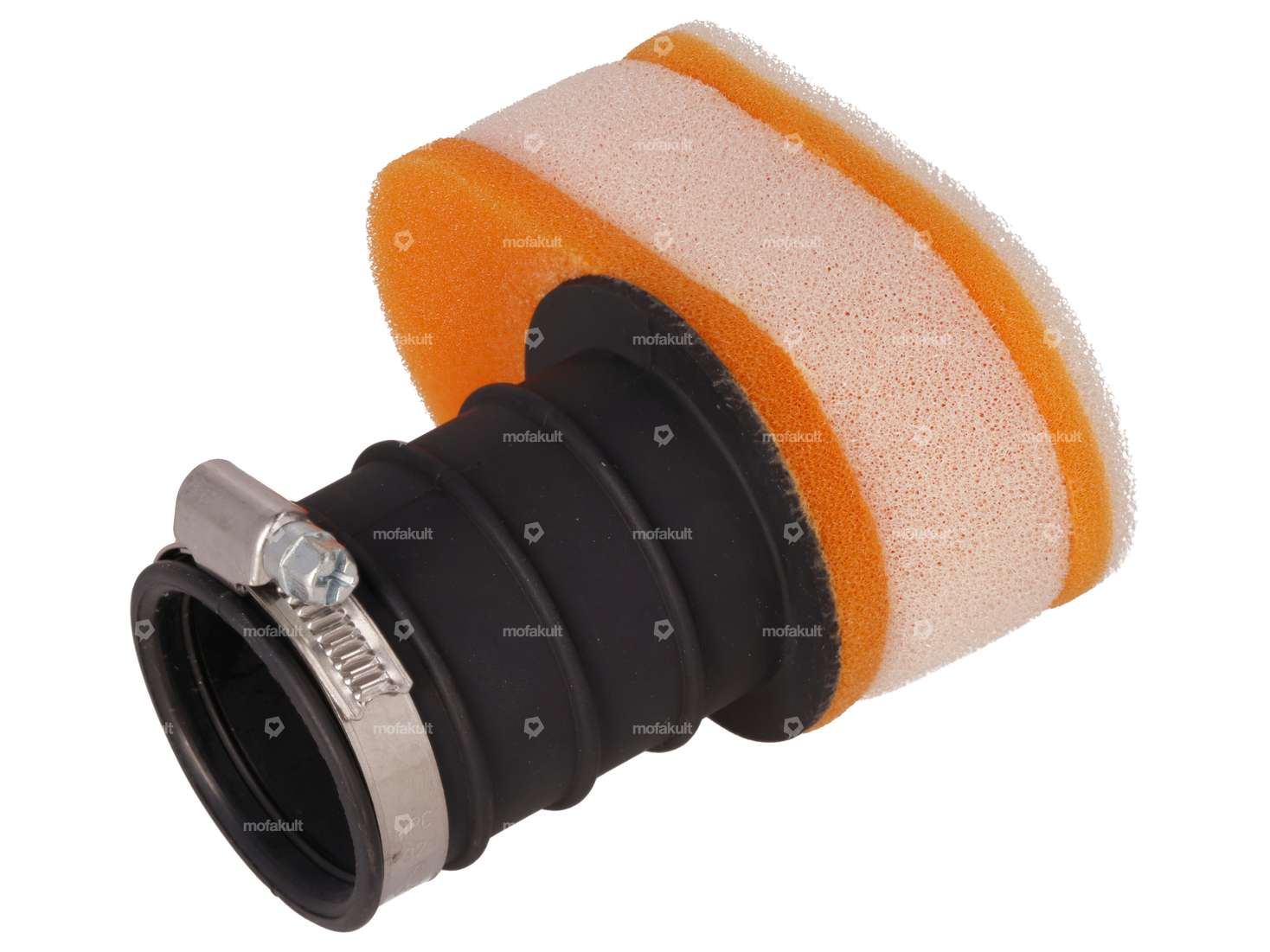 Twin Air air filter foam straight oval (Ø 40 mm) Carousel Image 1