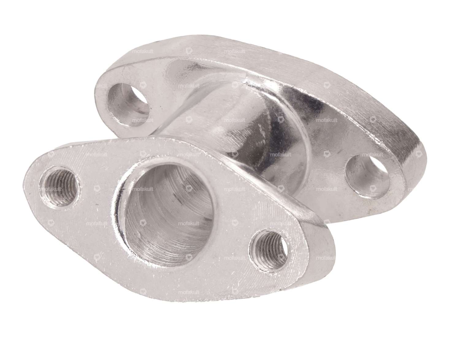 Zwischenflansch Ø 13 mm Vergaser Bing SSE auf Puch Zylinder Carousel Image 2