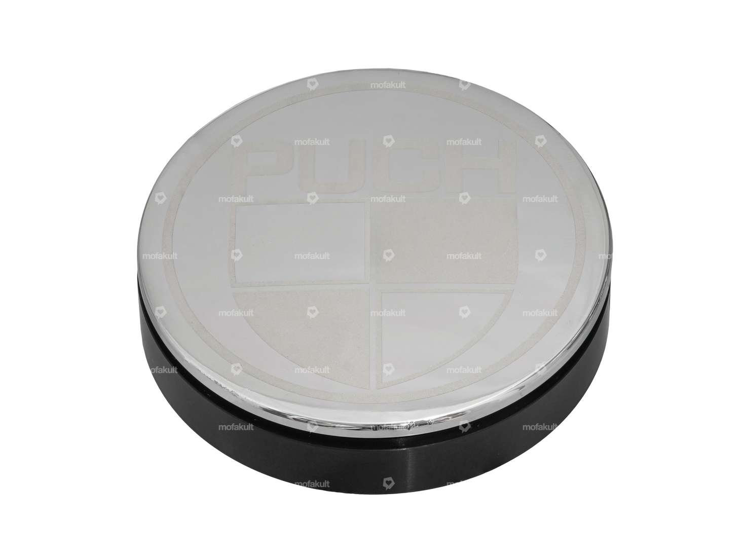 66HEROES Tachoblende Ø 48 mm «Puch» Chrom Carousel Image 1
