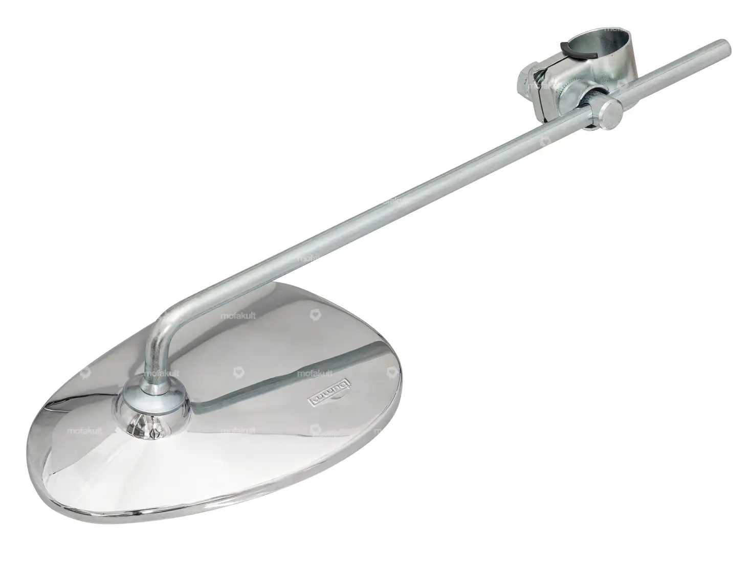 Bumm mirror oval small right chrome | mofakult