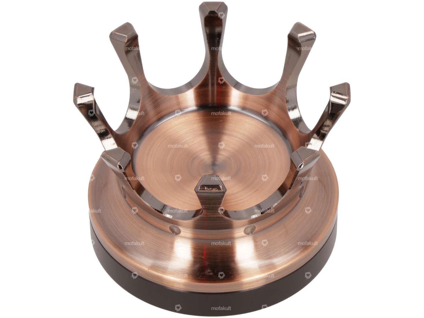 66HEROES Tankdeckel Kupfer 40 mm Bajonett «Crown» Carousel Image 1