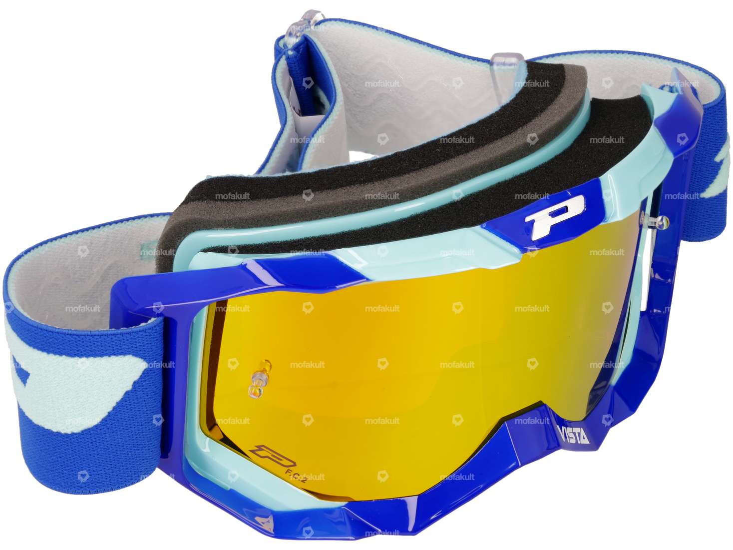 ProGrip Brille 3303 Vista blau / türkis verspiegelt Carousel Image 1