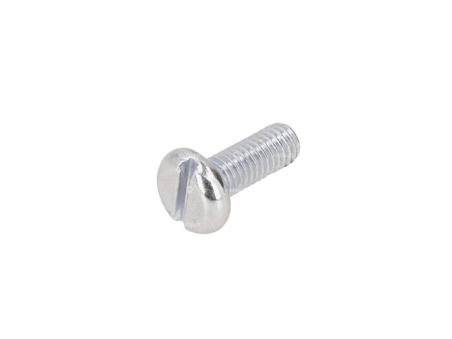 Screw M6x16 flat head slot galvanized Carousel Image 1