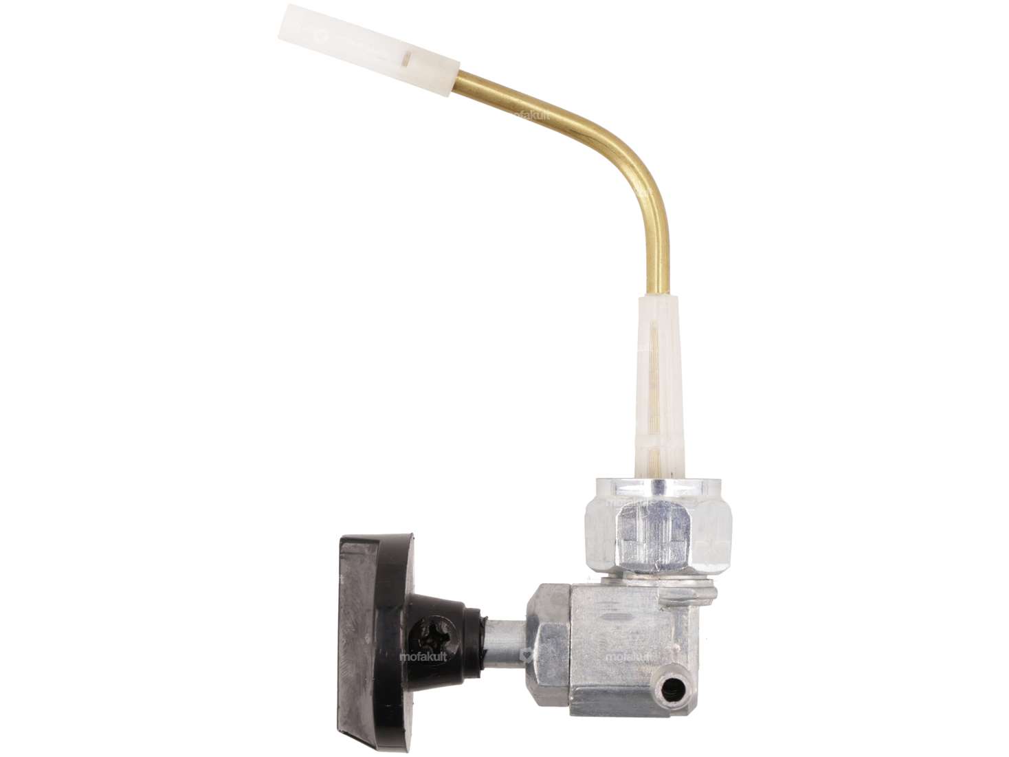 Benzinhahn senkrecht M16x1 (mit Überwurfmutter) rechts abgehend | KTM Hobby III, GP40, Foxi Carousel Image 1