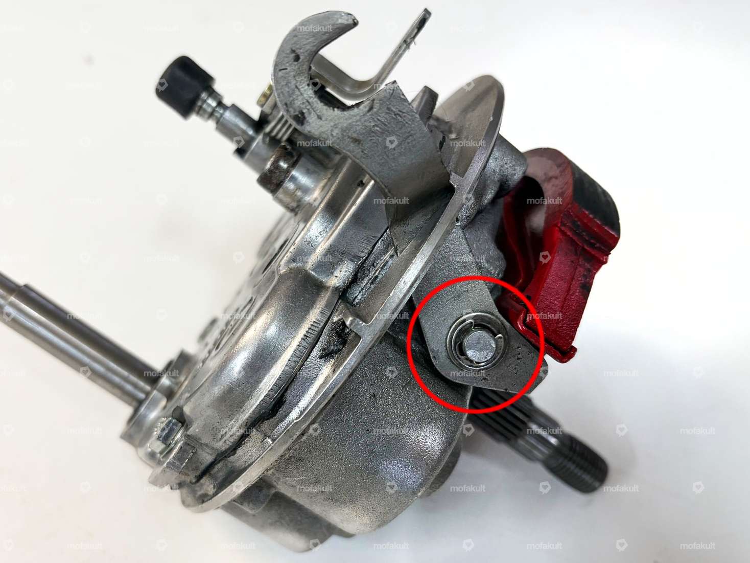 Retaining ring rear brake lever | Piaggio Ciao, SI, Bravo, Boxer Carousel Image 2