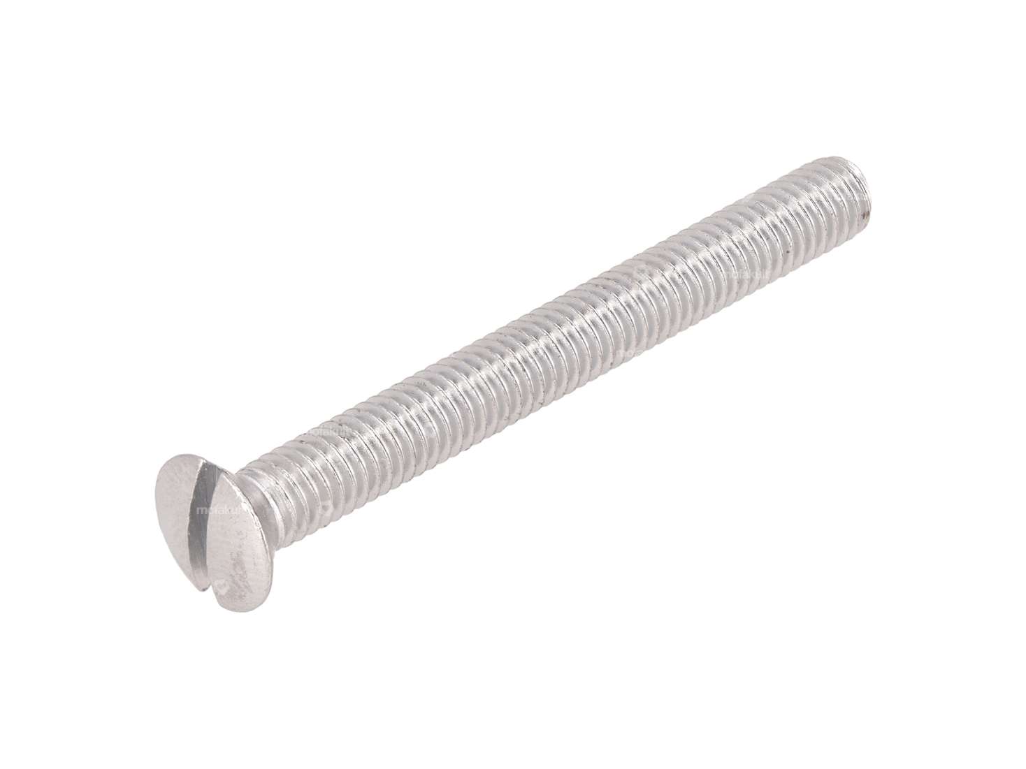 M6x55 slotted countersunk head screw, galvanized Carousel Image 1