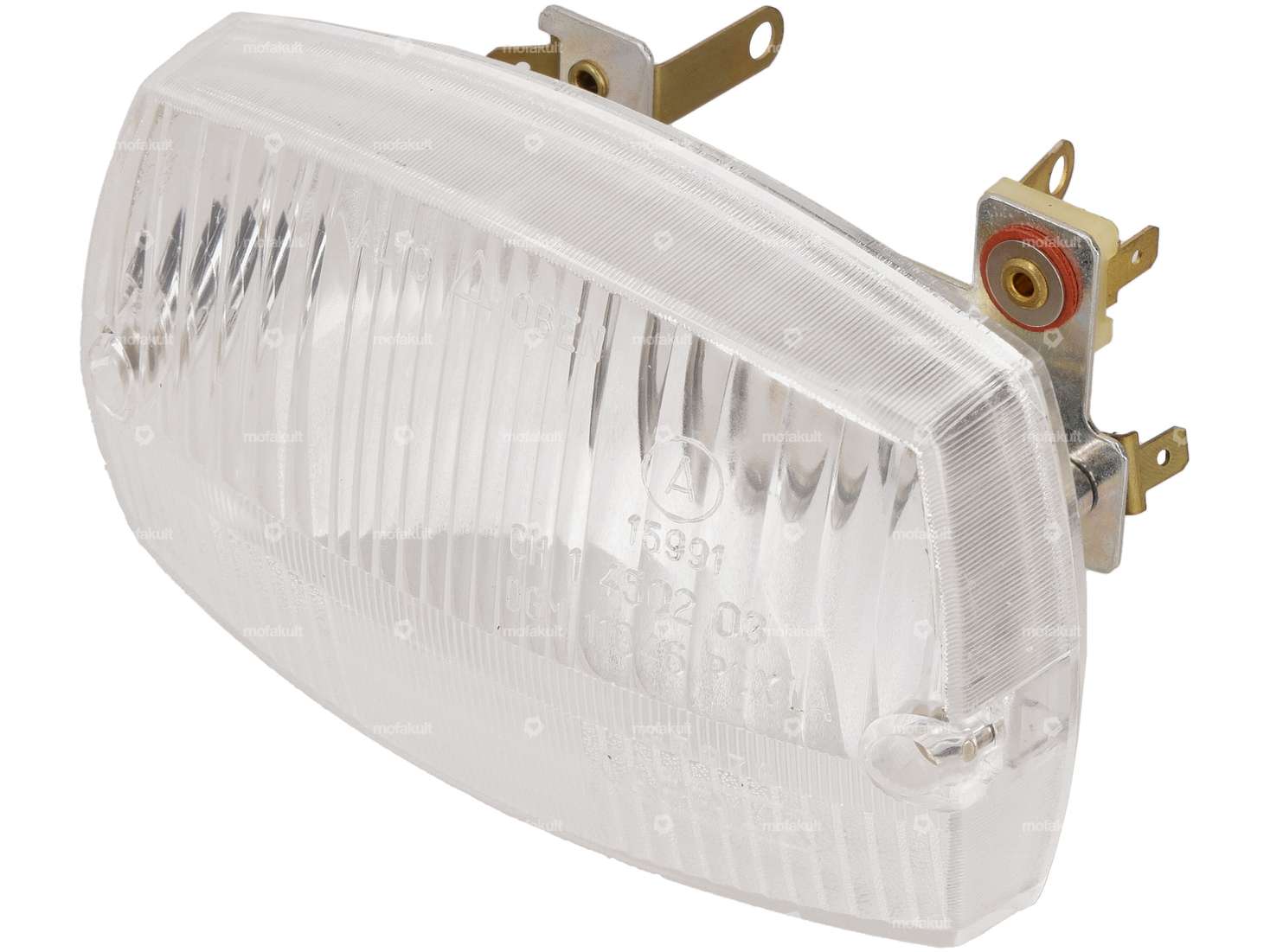 Aprilia Reflektor & Glas weiss NOS | Piaggio Ciao P / SC Carousel Image 1