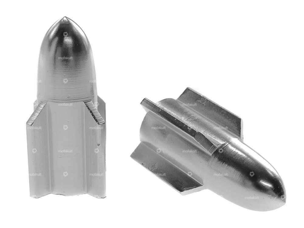 Valve caps Torpedo aluminum Carousel Image 1