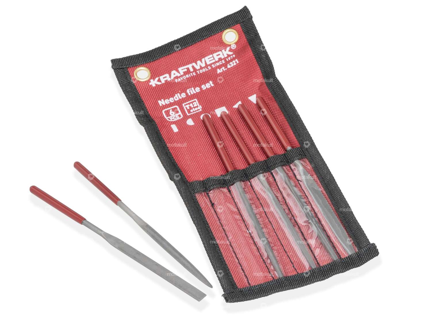 Kraftwerk Nadelfeilen-Set 6-tlg. Carousel Image 1