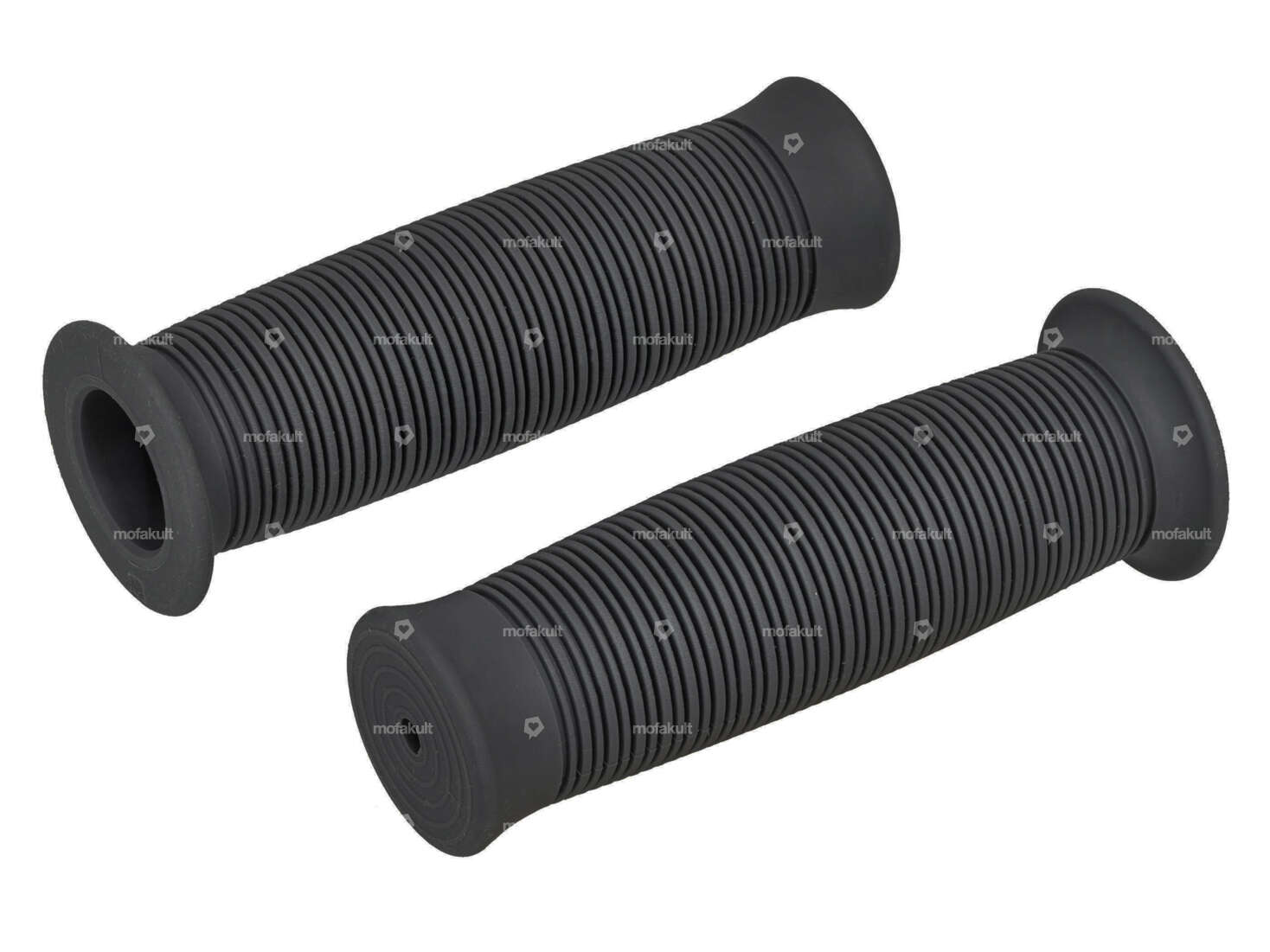 66HEROES Retro automatic grips black Carousel Image 1