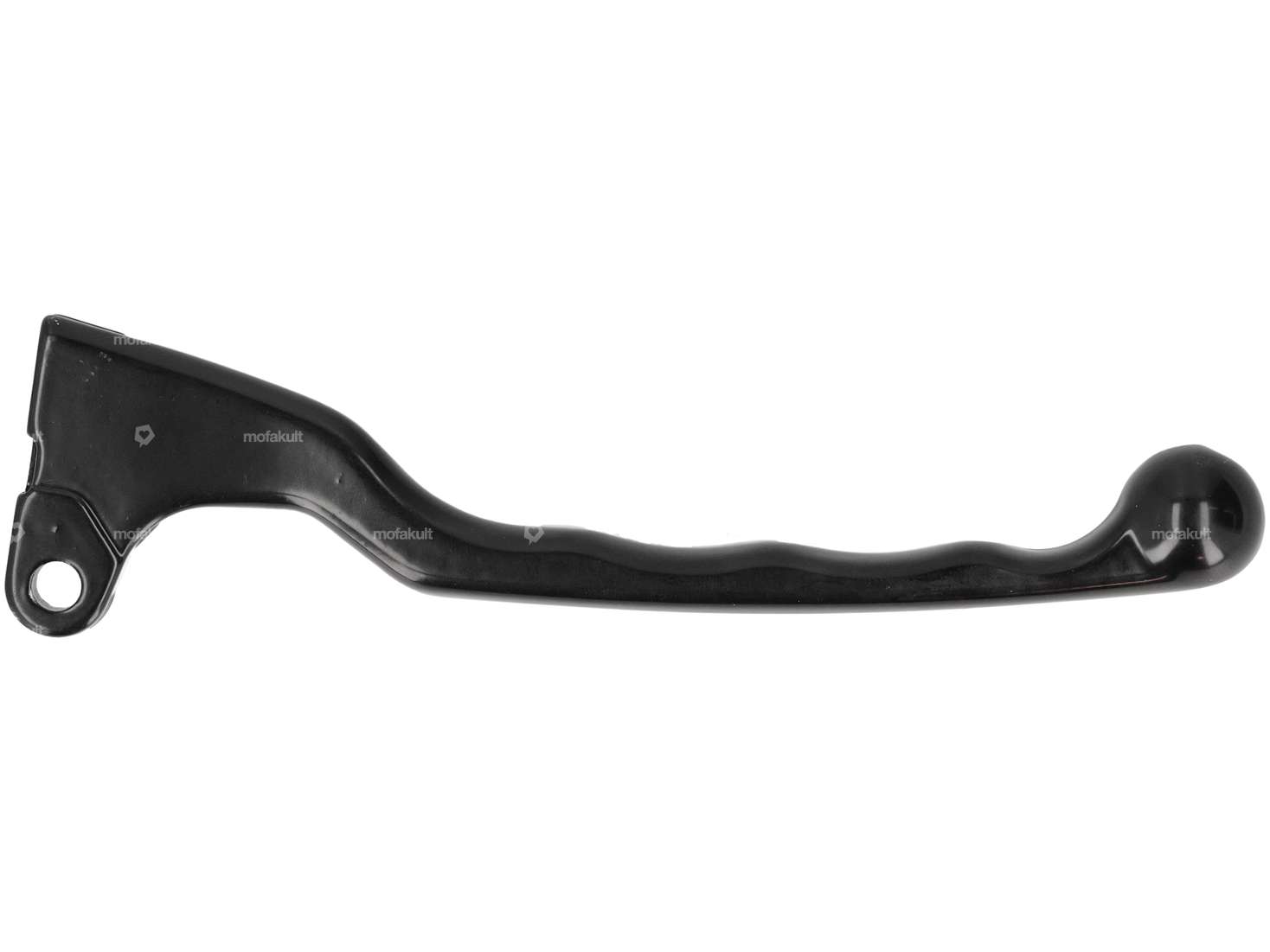 Domino brake lever right aluminum black Carousel Image 1