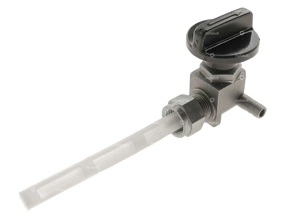 OMG Benzinhahn senkrecht M12x1 (mit Überwurfmutter) nach links abgehend Carousel Image 2